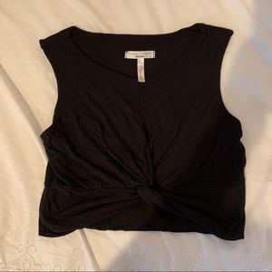 Black Crop Top